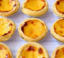 Sweet Potato Sweetheart Egg Tart