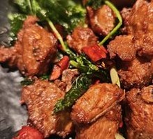 Mint Lemongrass Fried Pork Ribs