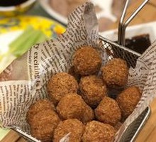 Crispy Fried Meatballs