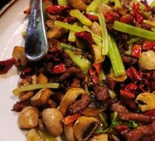 Beef with Button Mushrooms