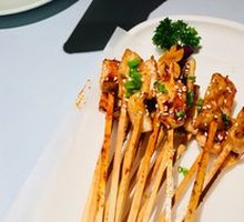 Grilled Squid with Star Accompaniment