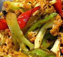 Spicy Cauliflower in Hot Pot