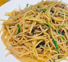 Minced Pork with Potato Strips