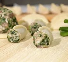 Shrimp and Leek Dumplings