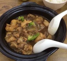 Stewed Chicken with Brown Sauce