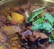 Chicken Stewed with Mushrooms