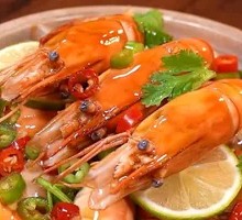 Spicy Drunk Sauce Prawn