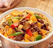 Beef and Potato Noodles