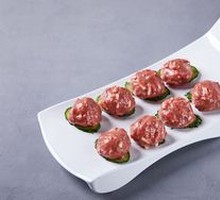 Freshly Made Beef Meatballs