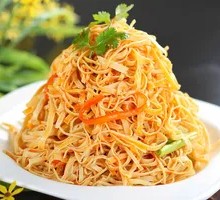 Stir-fried Tofu Skin Strips