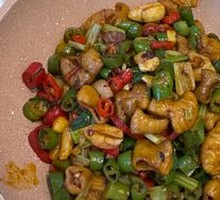Spicy Pork Intestines Stir-fry