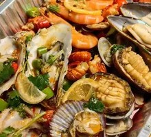 Seafood Delight with Noodles