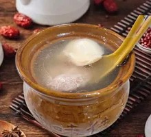 Egg and Pork Meatball Soup