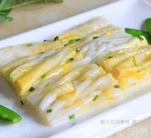 Handmade Egg Rice Noodle Roll