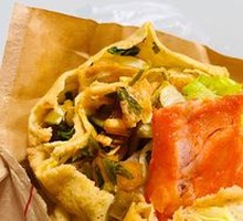 Vegetable Whole Grain Pancake