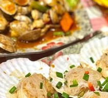 Steamed Scallops with Garlic and Vermicelli
