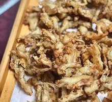 Crispy Fried Chestnut Mushrooms