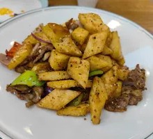 Lamb Stir-Fry with Onions