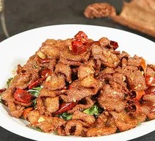 Stir-fried Roasted Lamb
