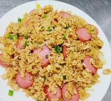 Egg and Sausage Fried Rice