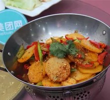 Spicy Potatoes in Dry Pot