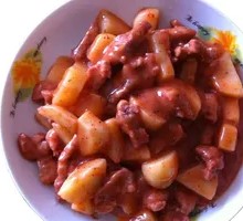 Potato Cubed Chicken