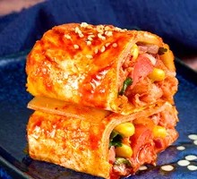 Spicy Kimchi Grilled Noodle