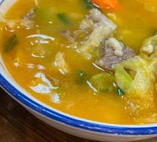 Lamb Soup with Flatbread