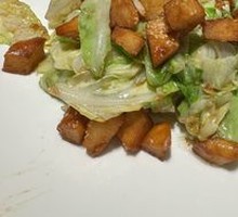 Stir-Fried Cabbage with Flatbread