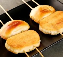 Grilled Toast with Oil and Salt