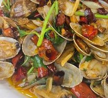 Clams with Green Onion and Ginger