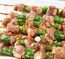 Spicy Pork Ribs Skewers