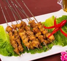 Grilled Chicken Gizzards