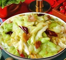 Fried Pork Crumbs with Cabbage