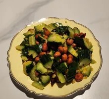 Spiced Cucumber with Peanut