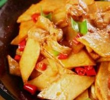 Spicy Potatoes in Dry Pot