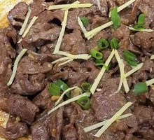 Steamed Beef with Dry Seasoning