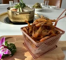 Crispy Fried Small River Shrimp