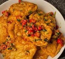 Spicy Fried Tofu from Xiaoshang