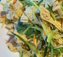 Cold-mixed homemade tofu skin