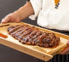Charcoal-grilled Lamb Ribs