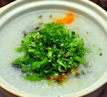 Century Egg and Pork Porridge