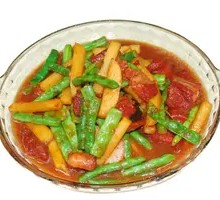 Stewed Potatoes with Green Beans