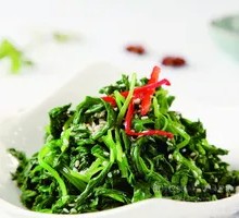 Stir-fried Celery Leaves