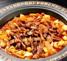 Pork Rib and Chicken Foot Stew