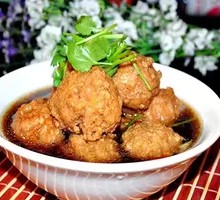 Braised Meatballs