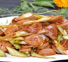 Scallion-braised Pork Kidney Slices