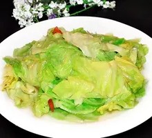 Stir-fried Napa Cabbage