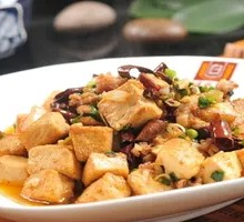 Meat-flavored Tofu Rice Bowl