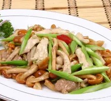 Chicken with Slippery Mushrooms